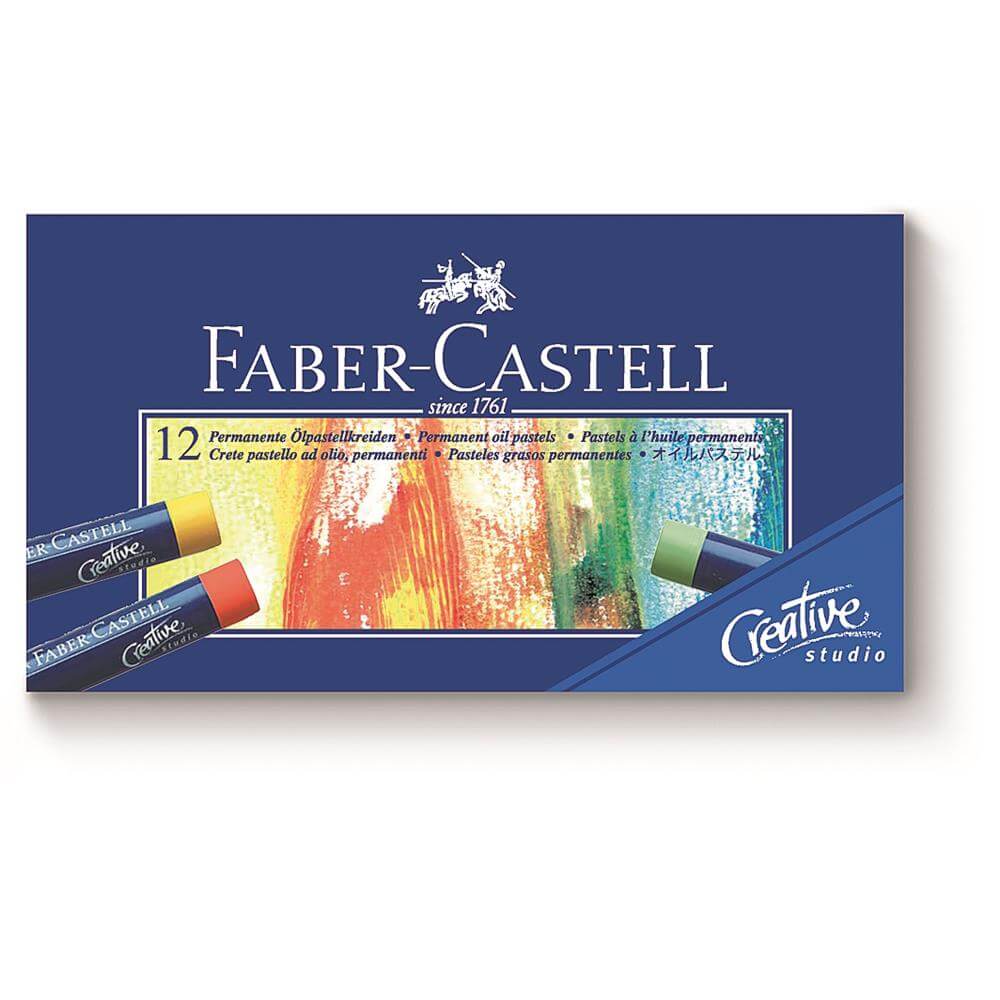 Faber Castell Box of 12 Oil Pastels